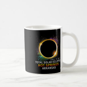 Taza De Café Eclipse solar total de Springs Arkansas 8 de abril