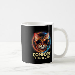 Taza De Café Eclipse solar total de Texas 2024