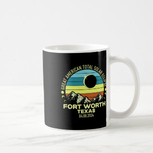 Taza De Café Eclipse solar total de Texas de valor 2024