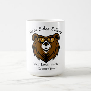 Taza De Café Eclipse solar total España 2026 personalizado