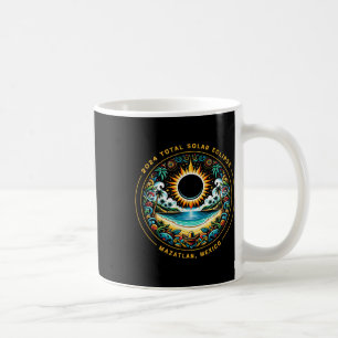 Taza De Café Eclipse solar total Mazatlán México - Playa mexica