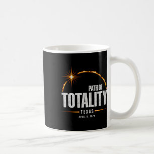 Taza De Café Eclipse solar total Texas - Eclipse total 2024