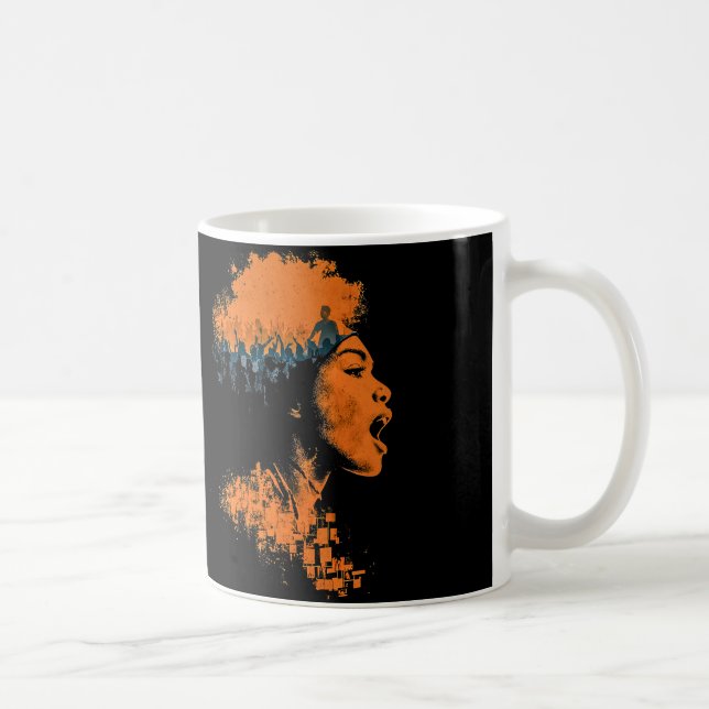 Taza De Café Eco de la multitud (Derecha)