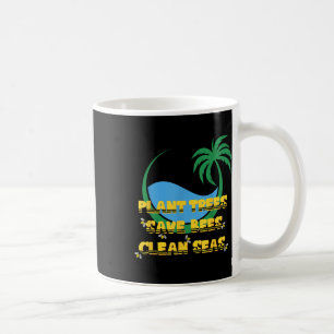 Taza De Café Eco de limpieza del mar para la protección de abej