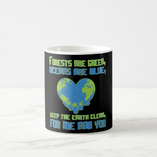 Taza De Café Ecologismo protección de clima protección de la
