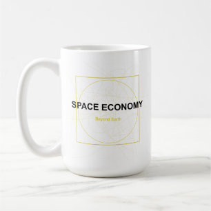 Taza De Café Economía Espacial – El Futuro Está Más Allá de la