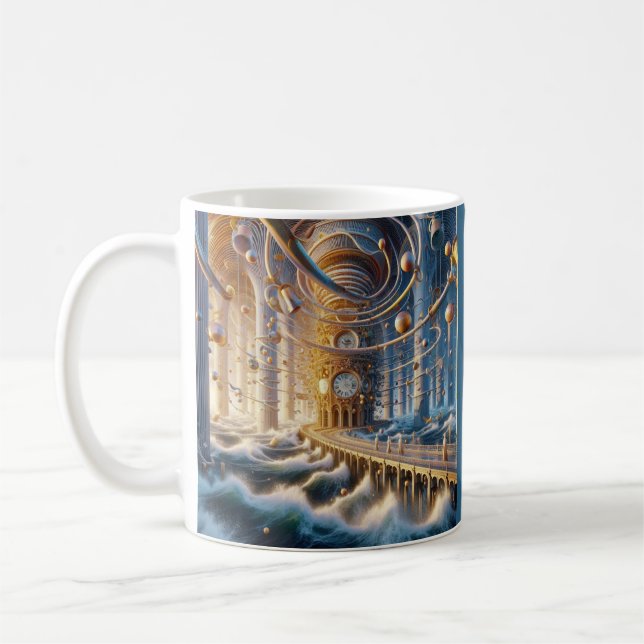 Taza De Café Ecos de 1973: El laberinto del Océano Cronos (Izquierda)