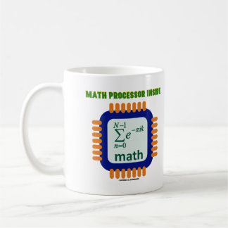 Taza De Café Ecuación de chip de semiconductor interior del pro