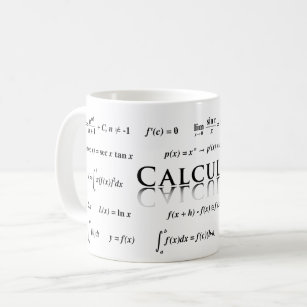 Taza De Café Ecuaciones del cálculo