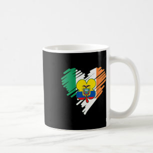 Taza De Café Ecuador Orgullosa Bandera Ecuatoriana Día Sha