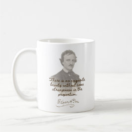 Taza De Café Edgar Allan Poe Cita Mug - Exquisita belleza