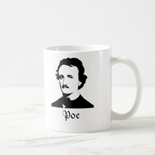 Taza De Café Edgar Allen Poe (Derecha)