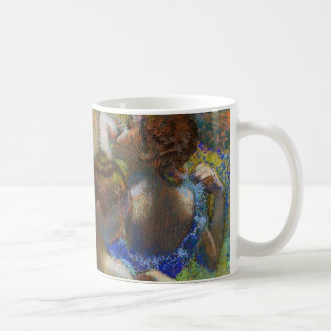 Taza De Café Edgar Degas - Bailarinas azules (Derecha)
