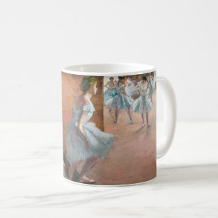 Taza De Café Edgar Degas - Bailarinas subiendo una escalera