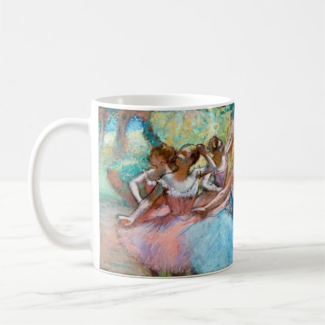 Taza De Café Edgar Degas - Cuatro Ballerinas en escena (Izquierda)