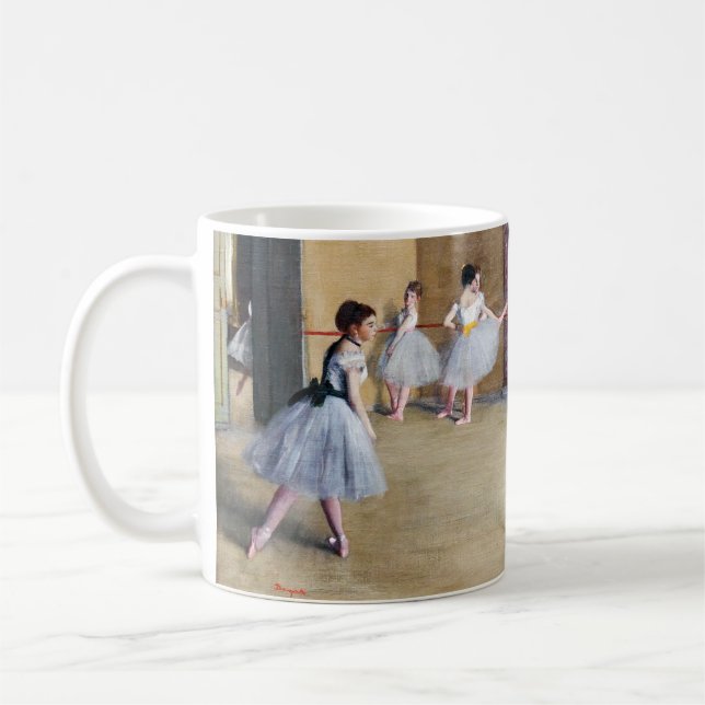 Taza De Café Edgar Degas - Dance Foyer, Opera rue Le Peletier (Izquierda)