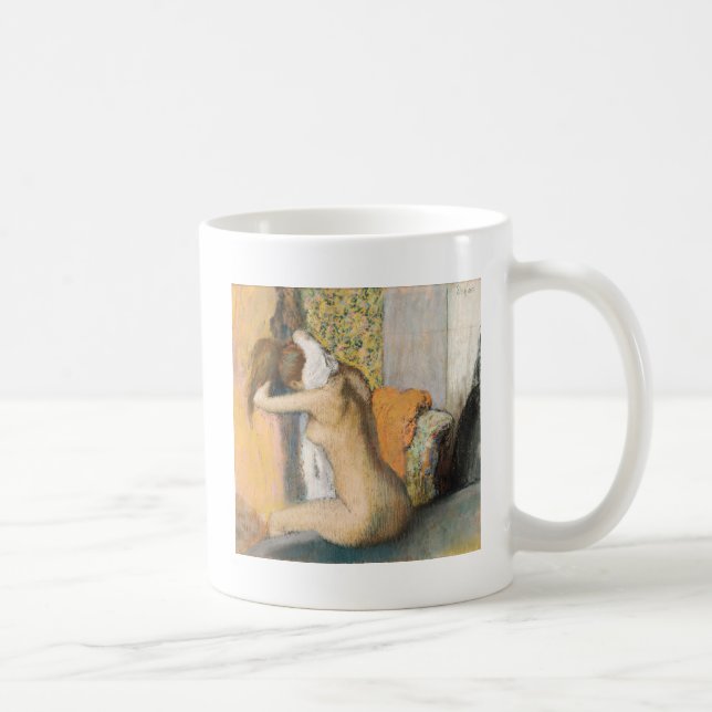 Taza De Café Edgar Degas el | después del baño, cuello de (Derecha)