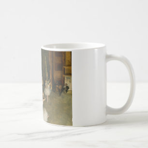 Taza De Café Edgar Degas - El ensayo del ballet en escena