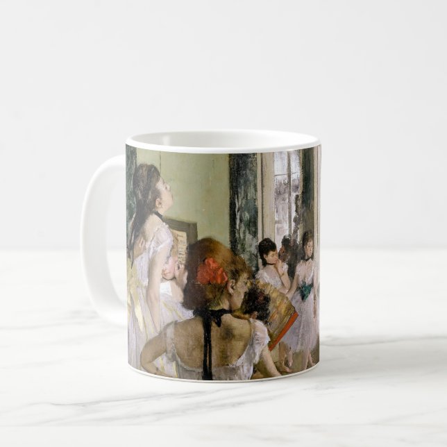 Taza De Café Edgar Degas - La clase de danza (Anverso izquierdo)