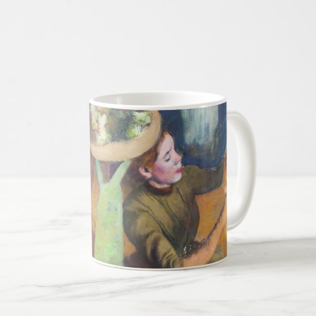 Taza De Café Edgar Degas - La Tienda de Millinery (Anverso derecho)