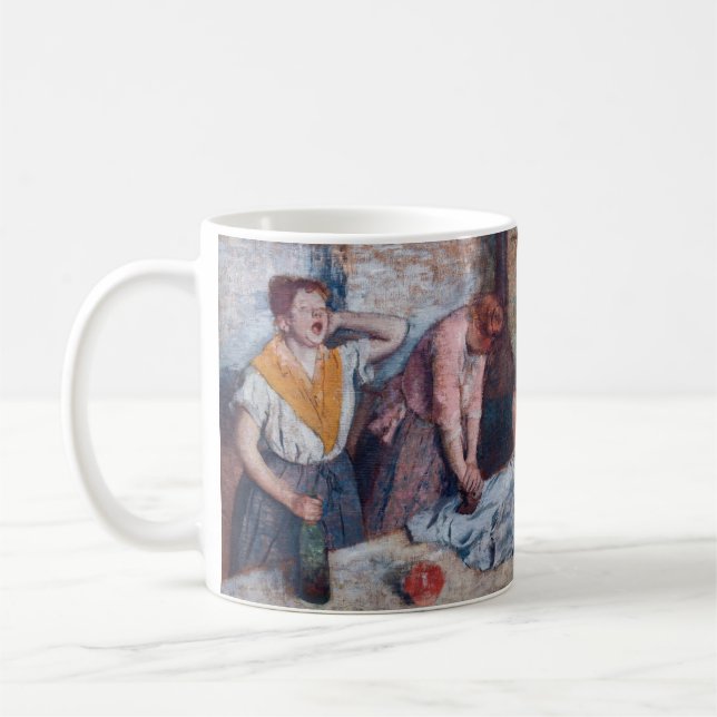 Taza De Café Edgar Degas - Planchado femenino (Izquierda)