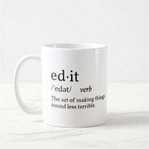 Taza De Café Edición de definición divertida