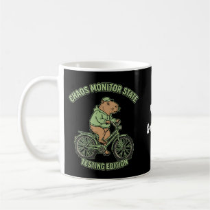 Taza De Café Edición de prueba del monitor de caos de capibara