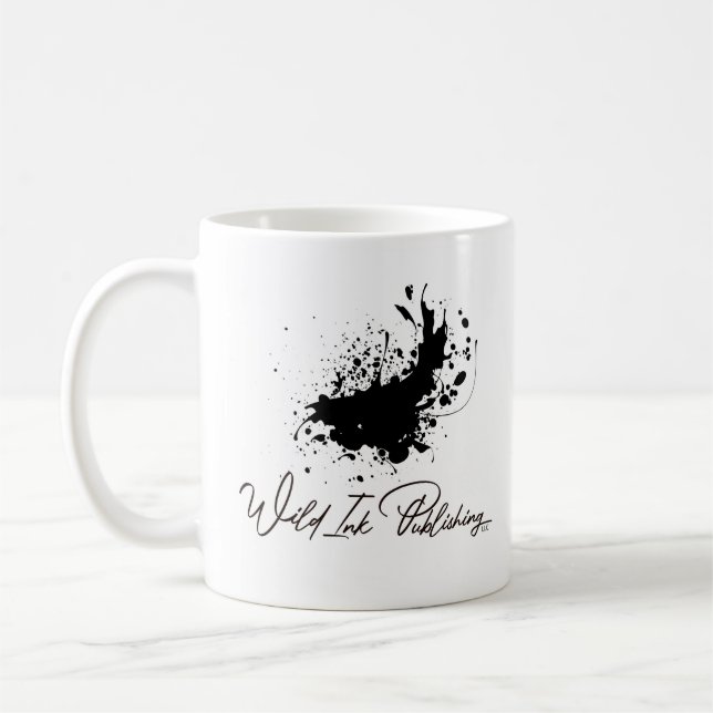 Taza De Café Edición de Tinta Salvaje  (Izquierda)