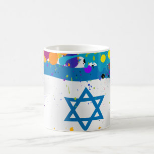 Taza De Café Edición especial de pulverización de tinta israelí