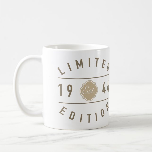 Taza De Café Edición Limitada 1944 80º cumpleaños (Izquierda)