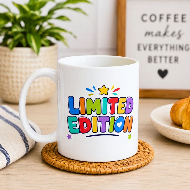 Taza De Café Edición Limitada Colorida  (Subido por el creador)
