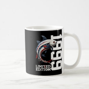 Taza De Café Edición Limitada Cumpleaños de Pesca 1999