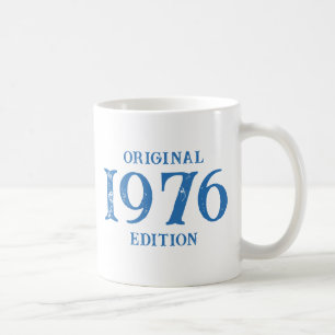 Taza De Café Edición Original 1976 en azul océano