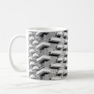 Taza De Café Edificio de hormigón gris