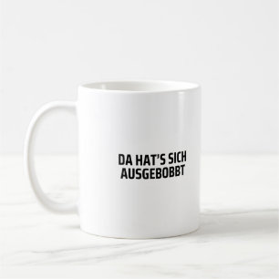 Taza De Café Edificio del cuerpo de Sich Ausgebobbt Lustiges de