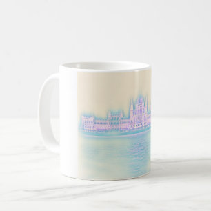 Taza De Café Edificio del Parlamento de Budapest Hungría