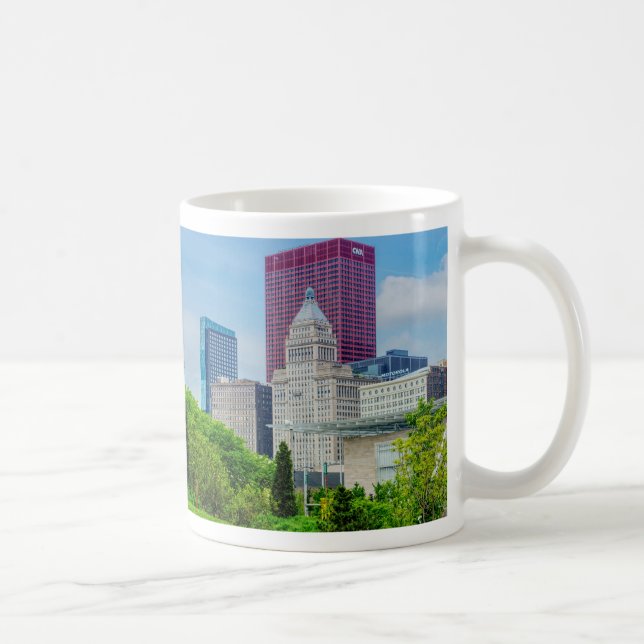 Taza De Café Edificios En Chicago Coffee Mug (Derecha)