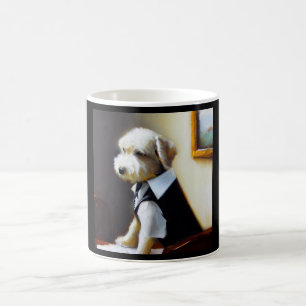 Taza De Café Editor de periódicos de perros