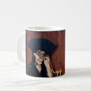 Taza De Café Edouard Manet - Berthe Morisot con un abanico