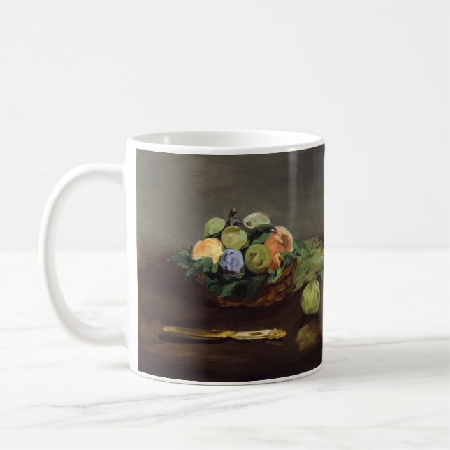 Taza De Café Edouard Manet - Cesta de frutas (Izquierda)