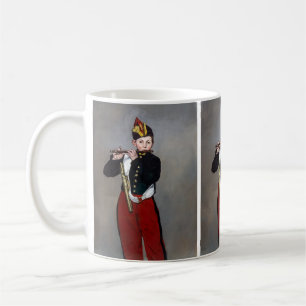 Taza De Café Edouard Manet - El Flautista / Joven Flautista