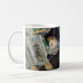Taza De Café Edouard Manet - Mujer leyendo