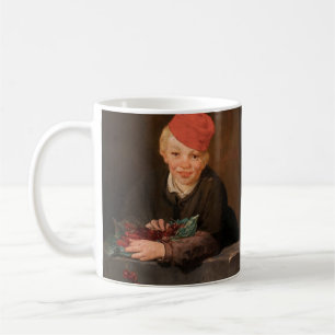Taza De Café Edouard Manet - Niño con Cerezas