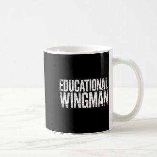 Taza De Café Educational Wingman Teacher Istant Suprt - 