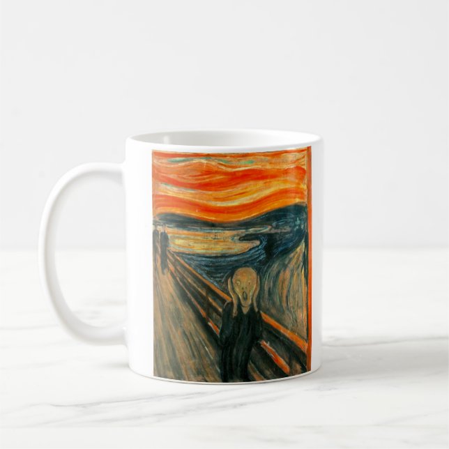 Taza De Café EDVARD MUNCH - el grito 1893 (Izquierda)