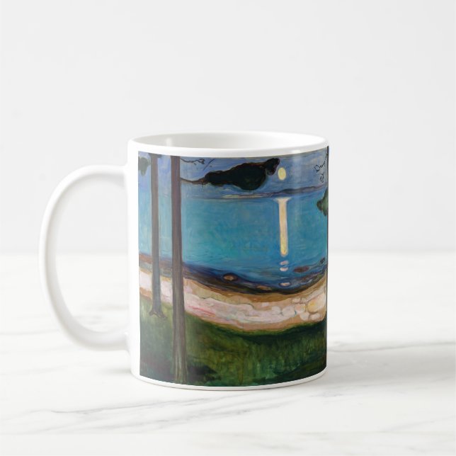 Taza De Café Edvard Munch - Moonlight (Izquierda)