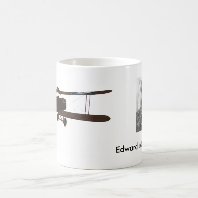 Taza De Café Edward "Mick" Mannock, mannock, Edward "Mick" M… (Centro)
