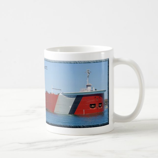 Taza De Café Edwin H. Gott de imágenes completas (Derecha)