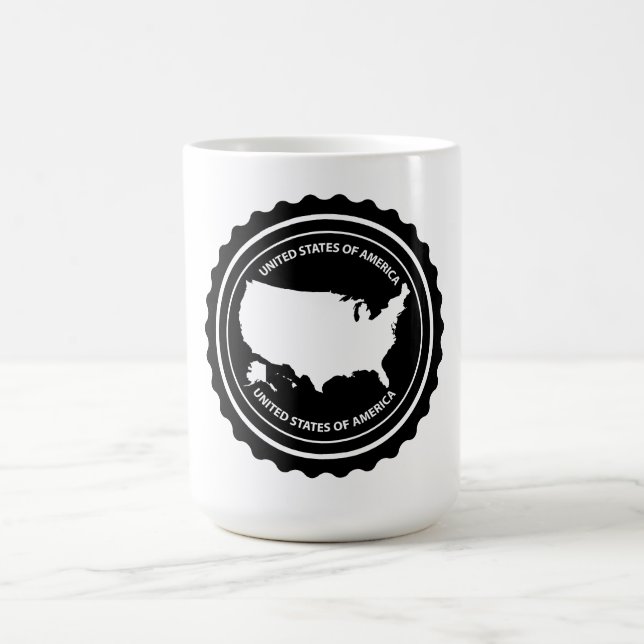 TAZA DE CAFÉ EE. UU. (Centro)