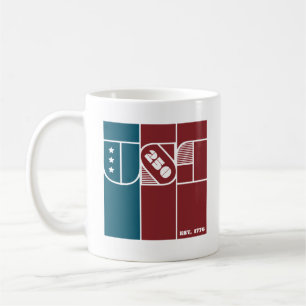 TAZA DE CAFÉ EE. UU. 250 ★ 1776-2026